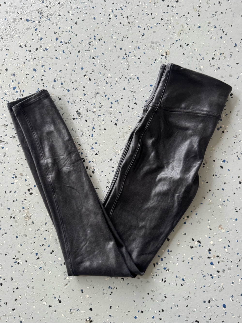 Spanx faux leather leggings